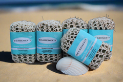 5 jabones de alga marina conred de henequen
